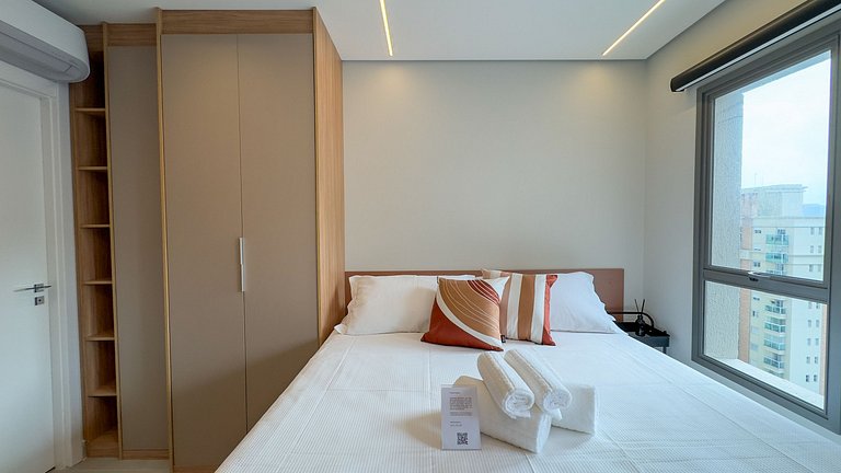 Lindo Studio Próximo Metrô e Shopping Ibirapuera