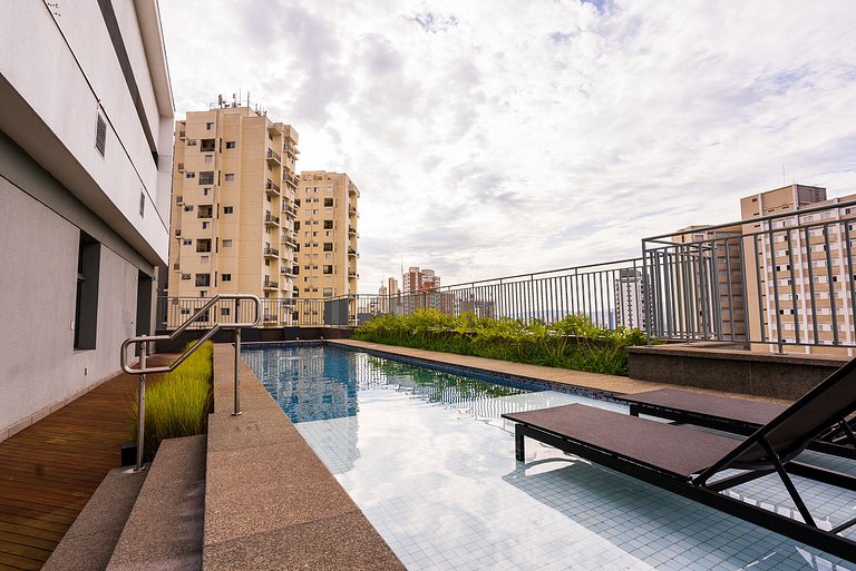 Seu lar na Vila Mada, studio acolhedor com metrô!