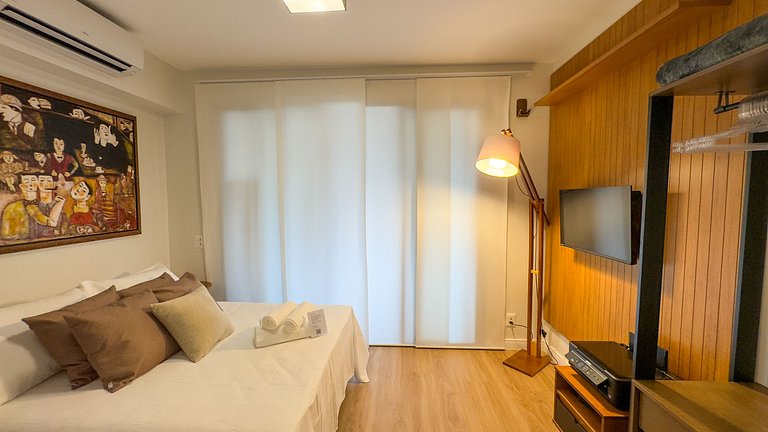 Seu lar na Vila Mada, studio acolhedor com metrô!