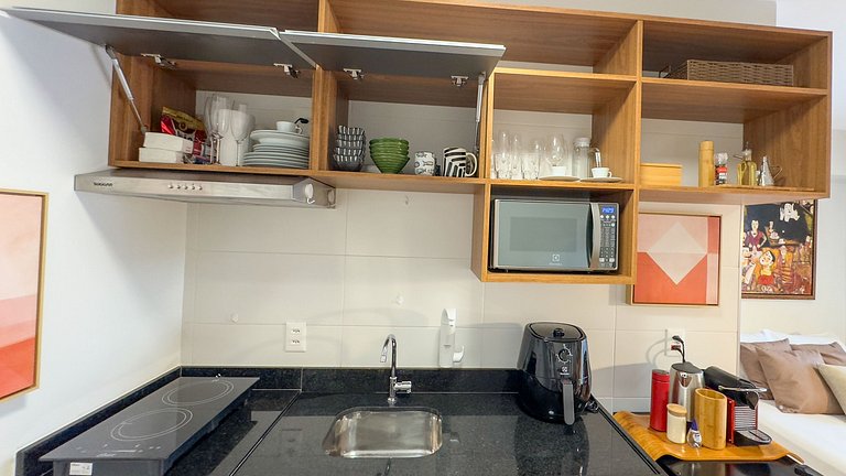 Seu lar na Vila Mada, studio acolhedor com metrô!