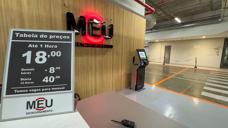Studio Premium! Piscina, Lazer e Metrô a 3 Minutos