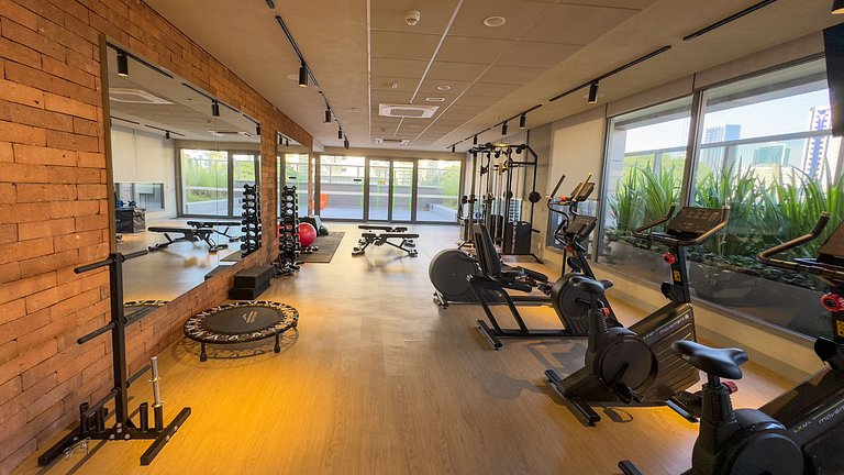 Studio Premium! Piscina, Lazer e Metrô a 3 Minutos