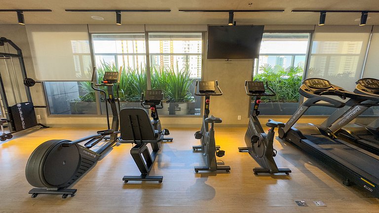 Studio Premium! Piscina, Lazer e Metrô a 3 Minutos