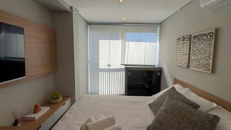 Studio Premium! Piscina, Lazer e Metrô a 3 Minutos