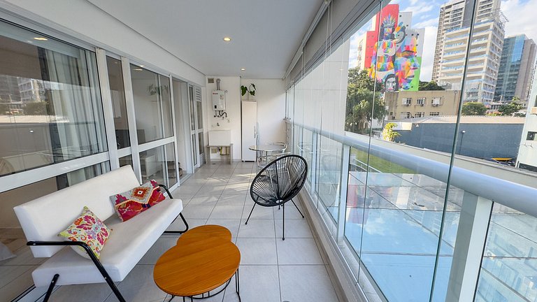 Pinheiros -Piscina Aquecida, Garagem, Metrô até 4P