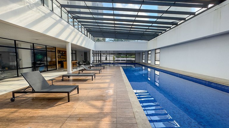 Pinheiros -Piscina Aquecida, Garagem, Metrô até 4P