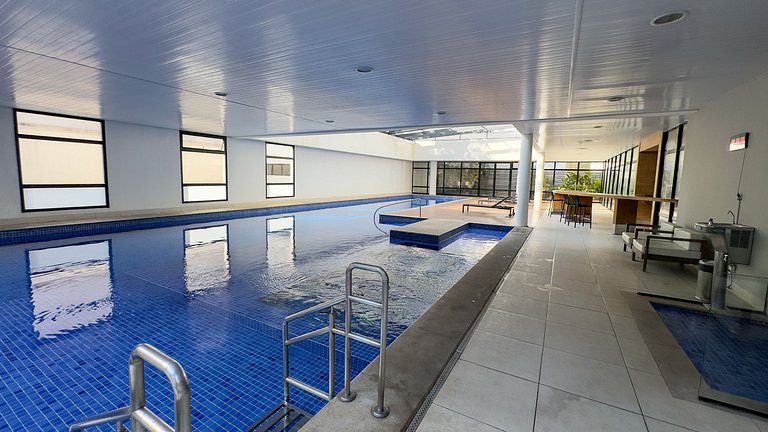 Pinheiros -Piscina Aquecida, Garagem, Metrô até 4P