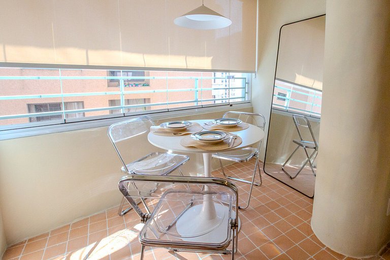 O Melhor de Perdizes Studio para 3 com Piscina