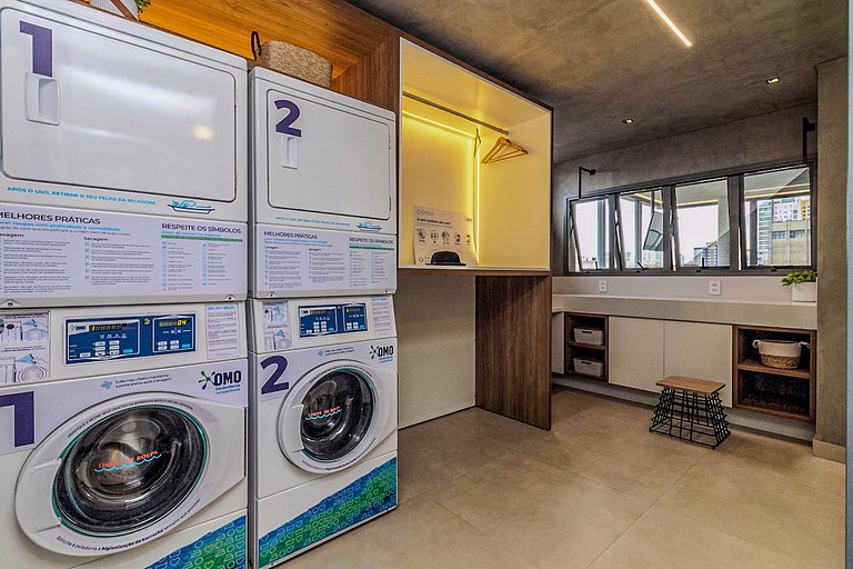 O Melhor de Perdizes Studio para 3 com Piscina
