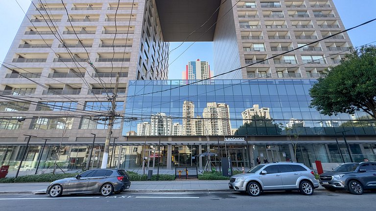 Studio Incrível com Piscina e Lazer Perto do Metrô