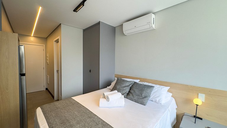 Studio Incrível com Piscina e Lazer Perto do Metrô